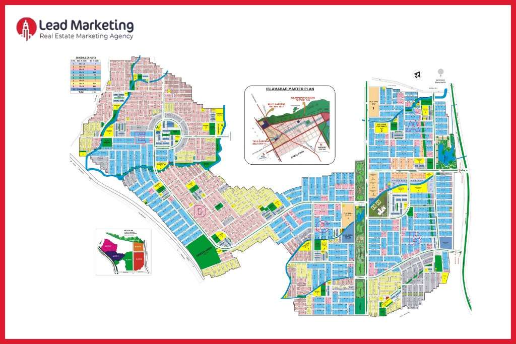 B-17 Islamabad Master Plan Image