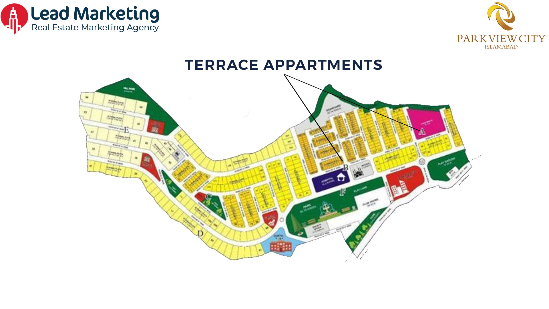 Park View City Terrace Apartments Payment Plan Location