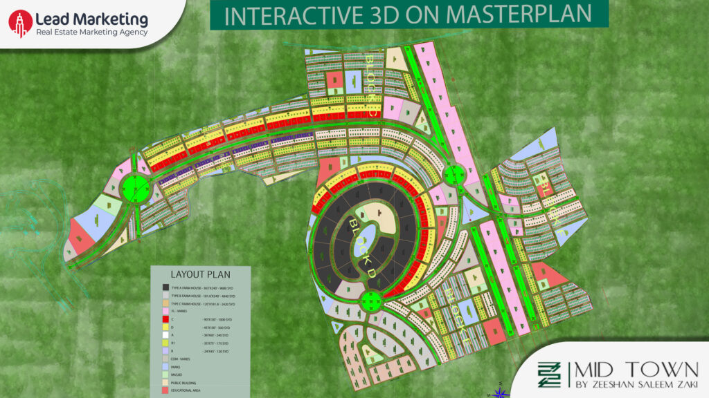 Mid Town Karachi Master Plan: