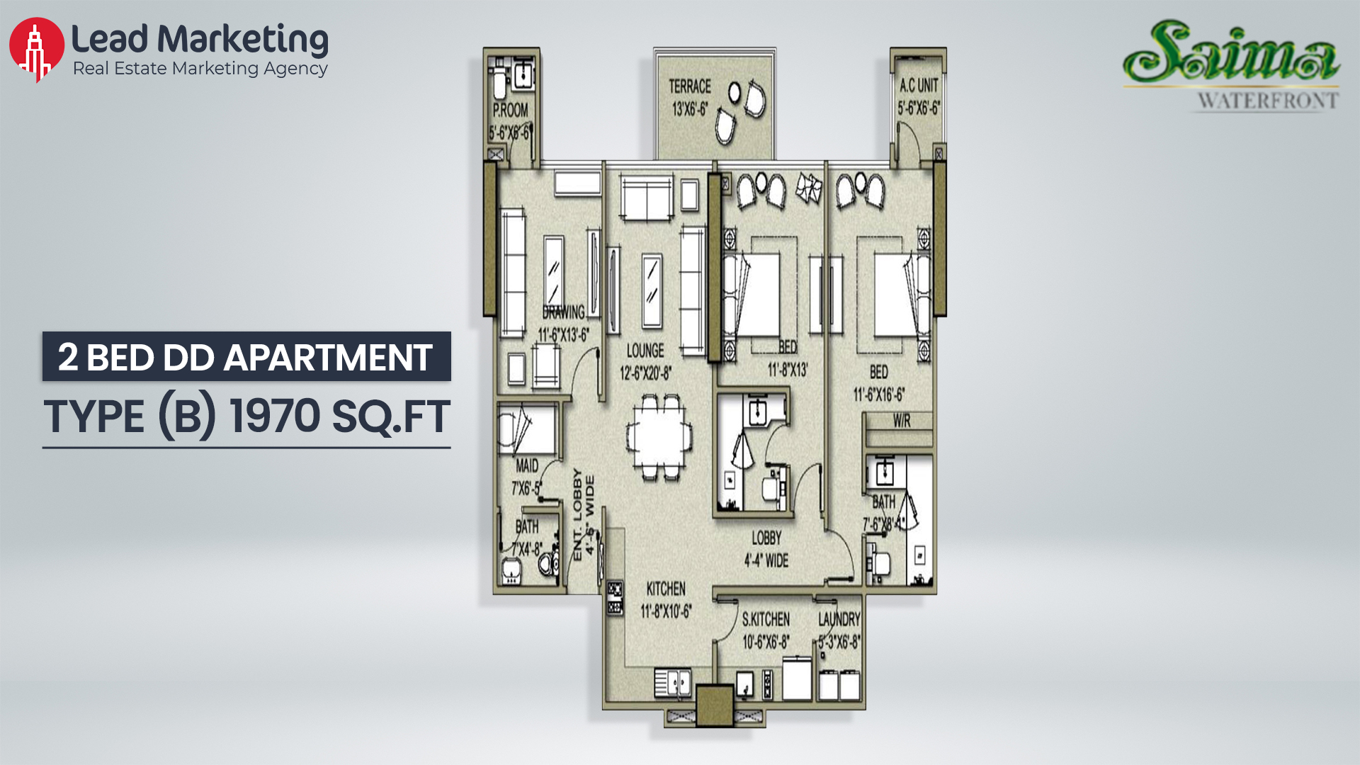 Saima Waterfront Apartments Payment Plan Floor Plans