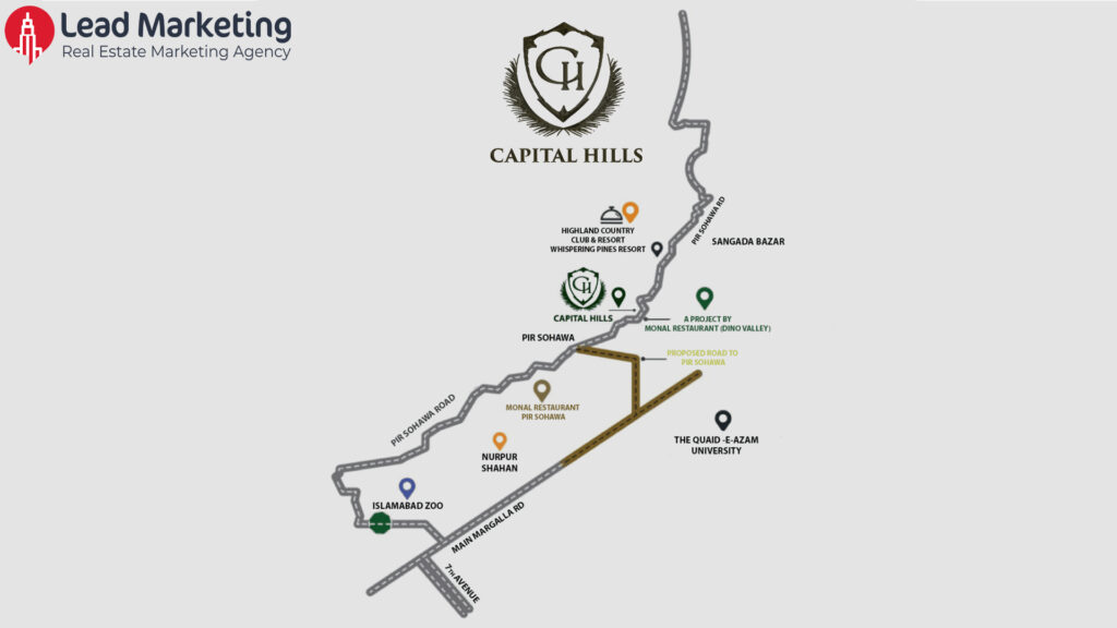 Capital Hills Islamabad Location: