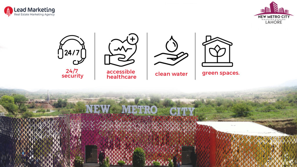 New Metro City Lahore Facilities and Amenities