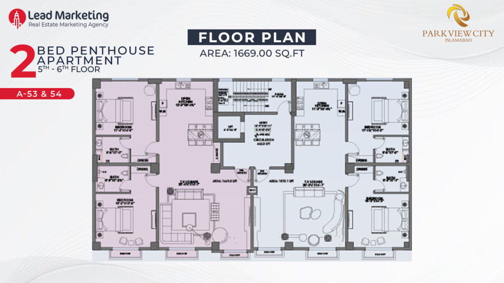 Park View Fountain View Residences Floor Plan