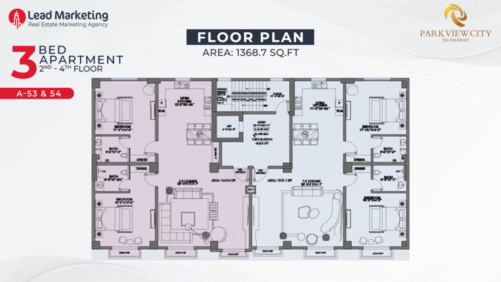 Park View Fountain View Residences Floor Plan