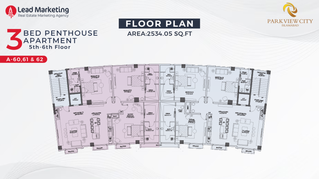 Park View Fountain View Residences Floor Plan