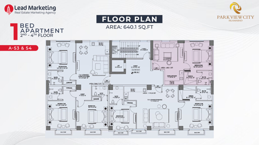 Park View Fountain View Residences Floor Plan