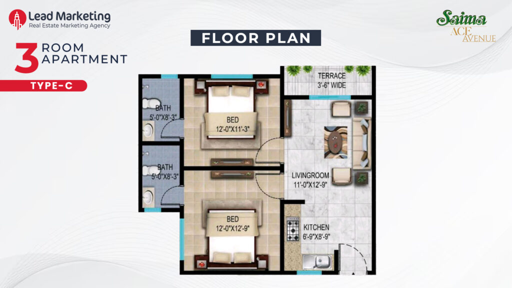 Saima Ace Avenue  floor plan 