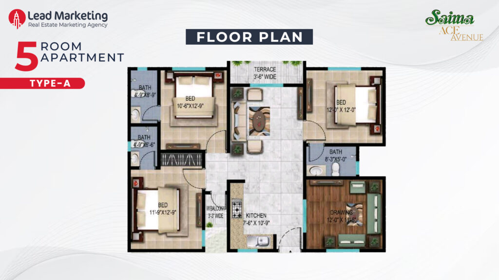 Saima Ace Avenue  floor plan 