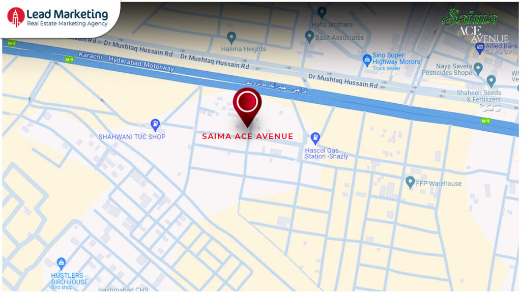 Saima Ace Avenue Location