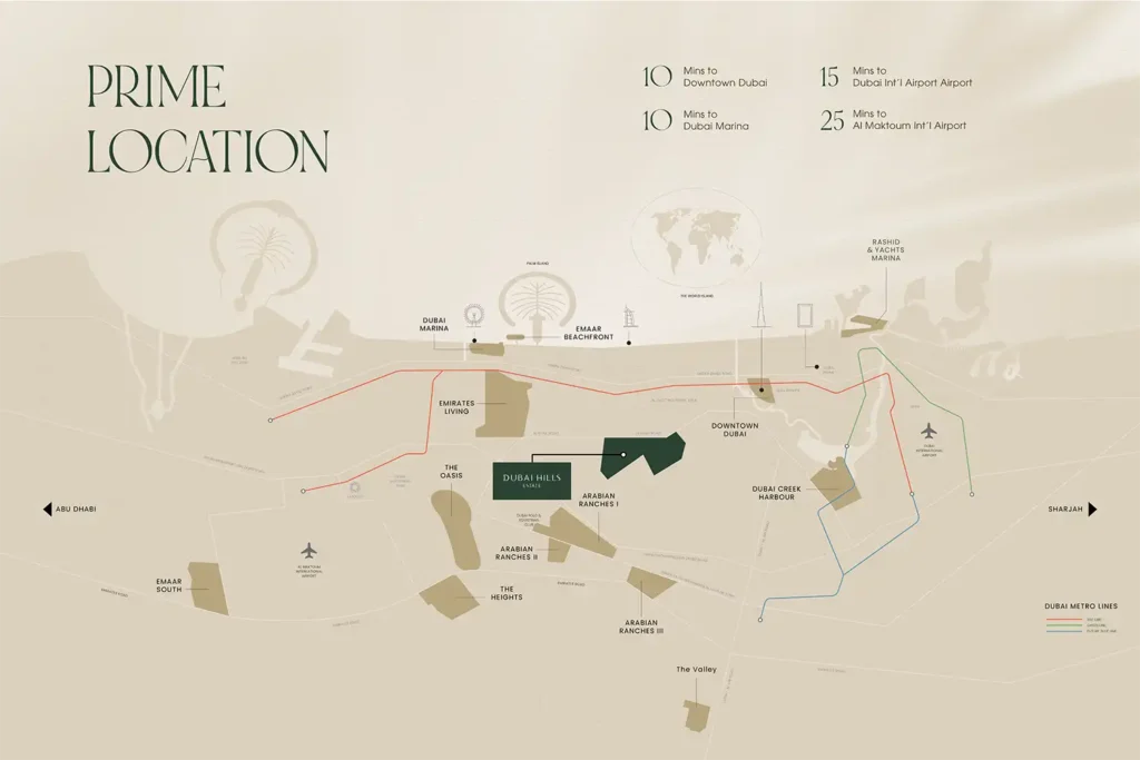 Hillsedge 2 AT DHE Location Map
