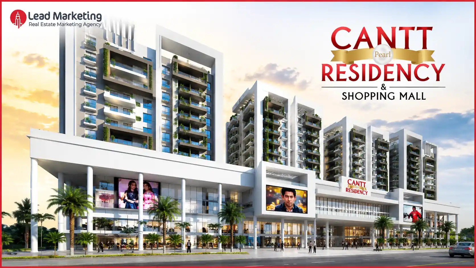 Cantt Pearl Residency and Shopping Mall Feature Image