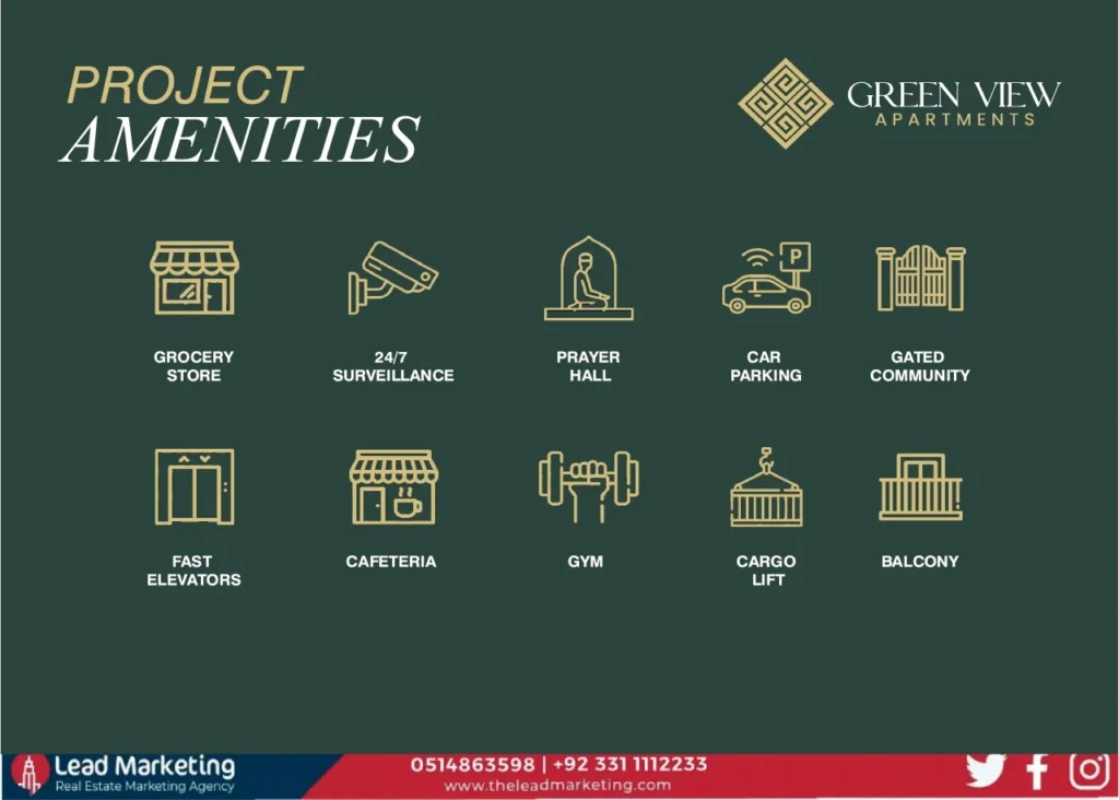 Green View Apartments Amenities