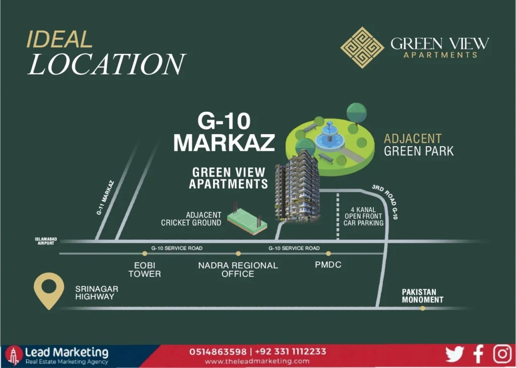 Green View Apartments Location