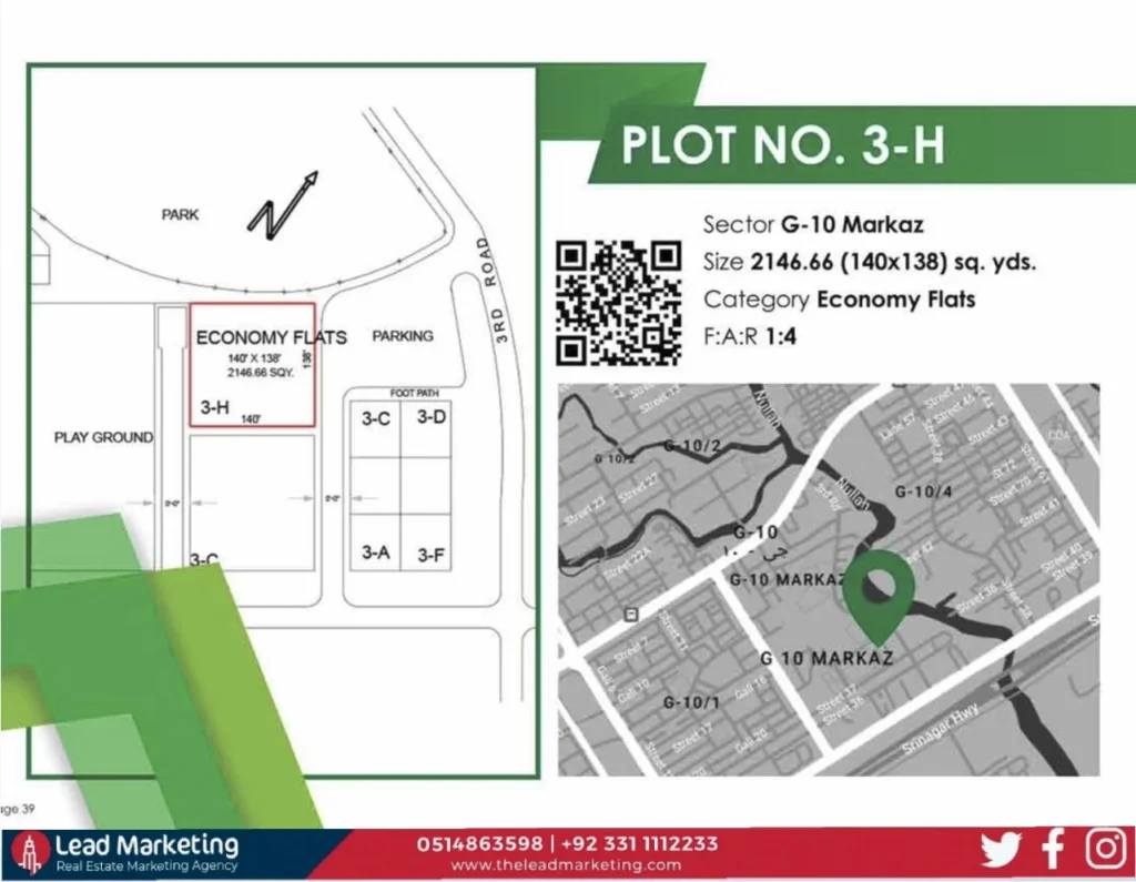 Green View Apartments Plot No 3 Location