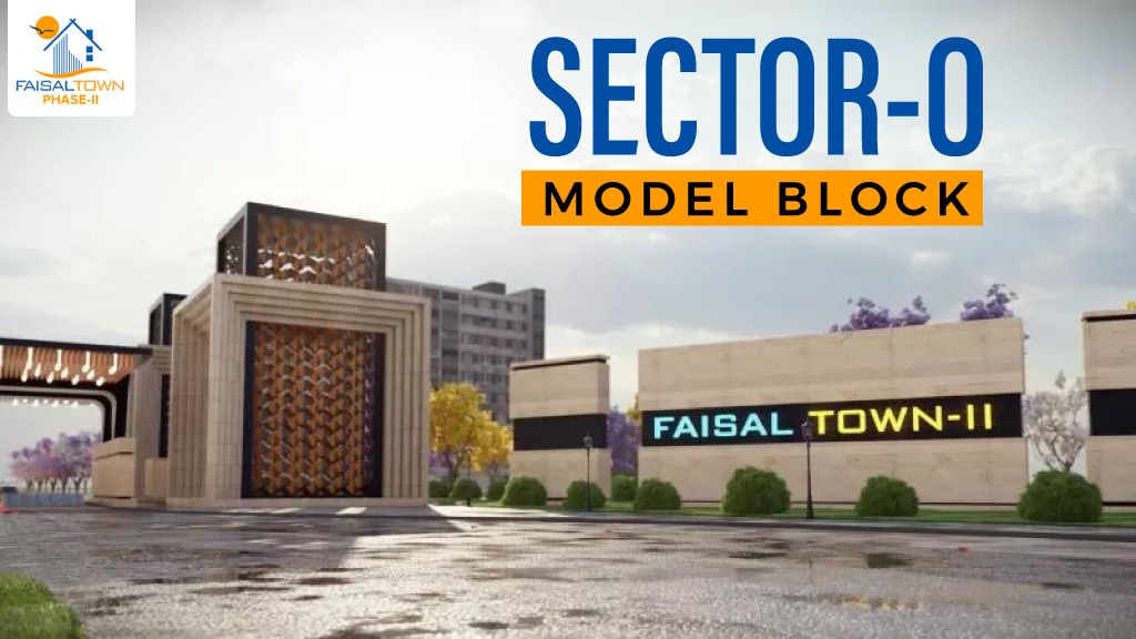 faisal town phase 2 sector O model block