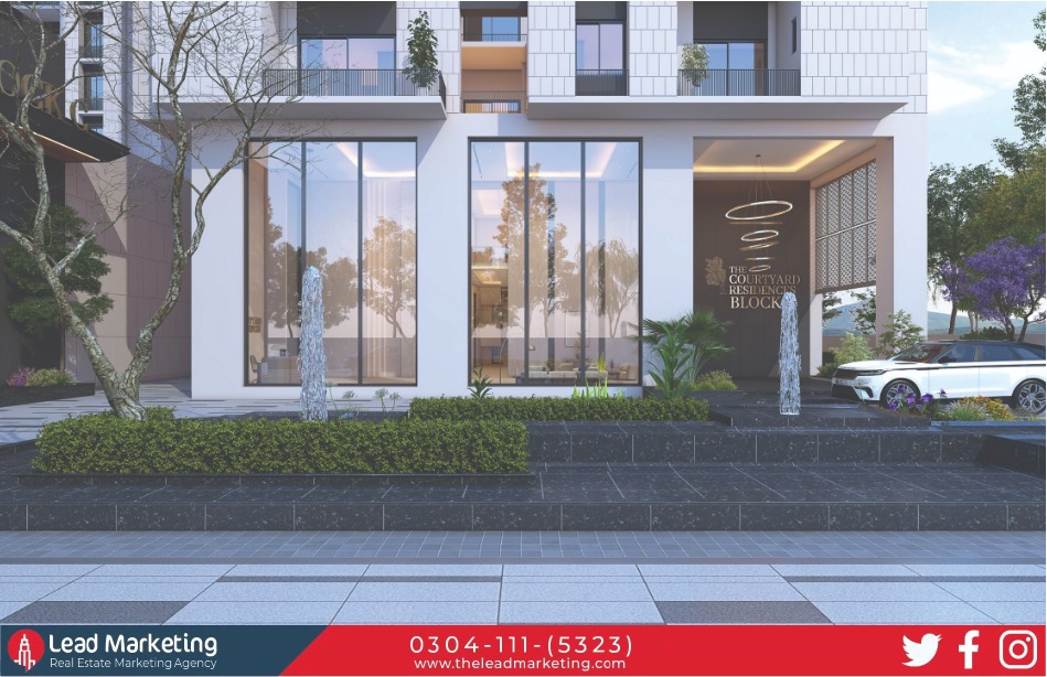 The Courtyard Residences Islamabad Master Plan: