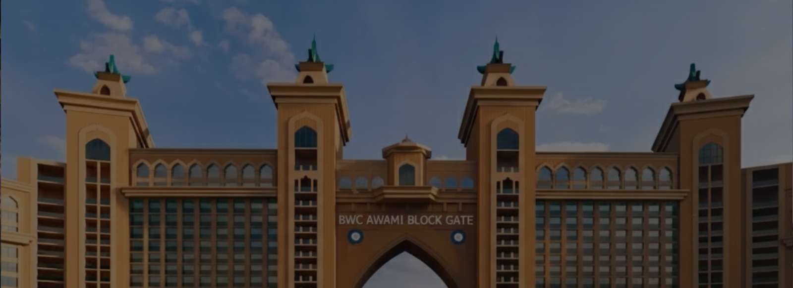 Blue World City Awami Greens  Banner