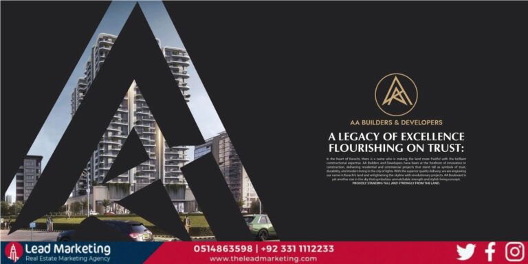AA Boulevard Karachi Developers and Owners: 