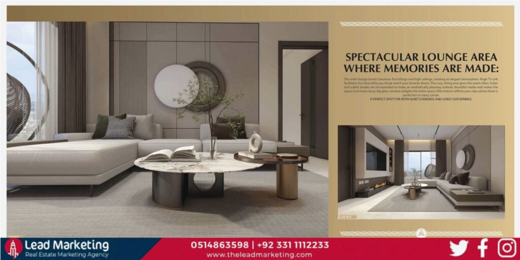 AA Boulevard Karachi Types of Units: