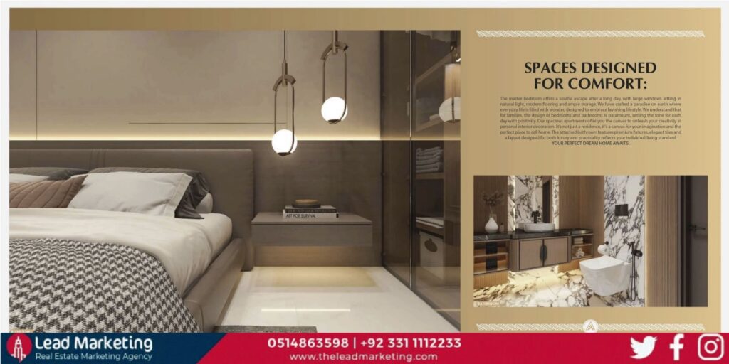 AA Boulevard Karachi Types of Units: