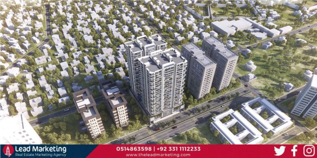 AA Boulevard Karachi Floor Plan