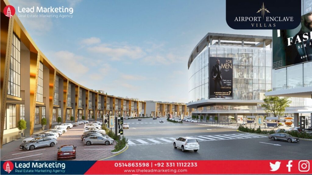 Airport Enclave Villas Commercial Area: