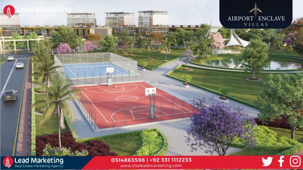 Airport Enclave Villas Commercial Area:
