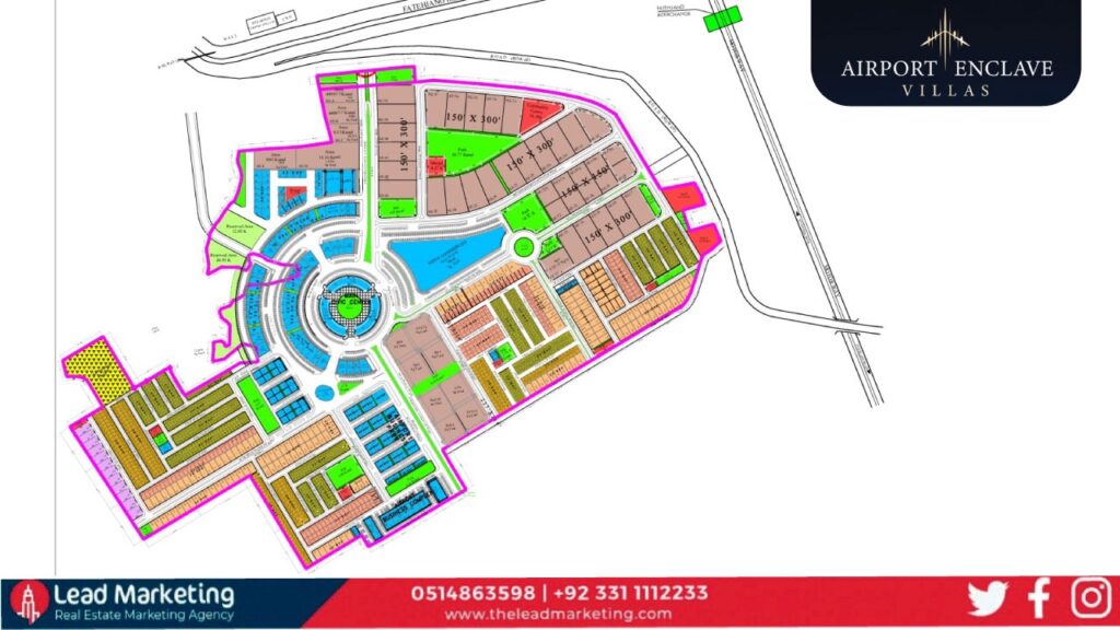 Airport Enclave Villas Master Plan: