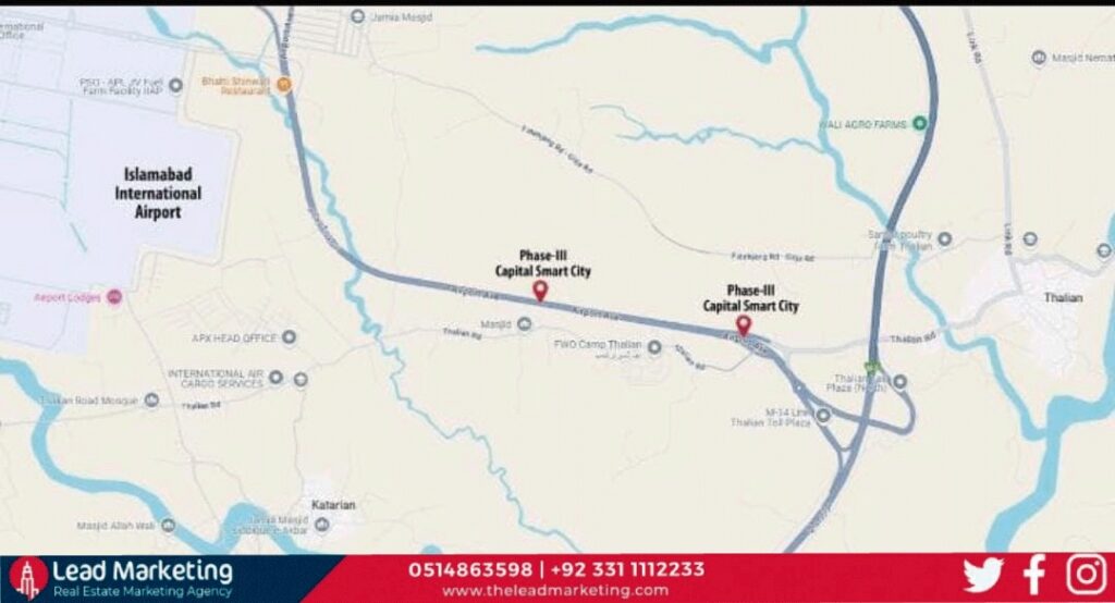 Capital Smart City Phase 3 Location