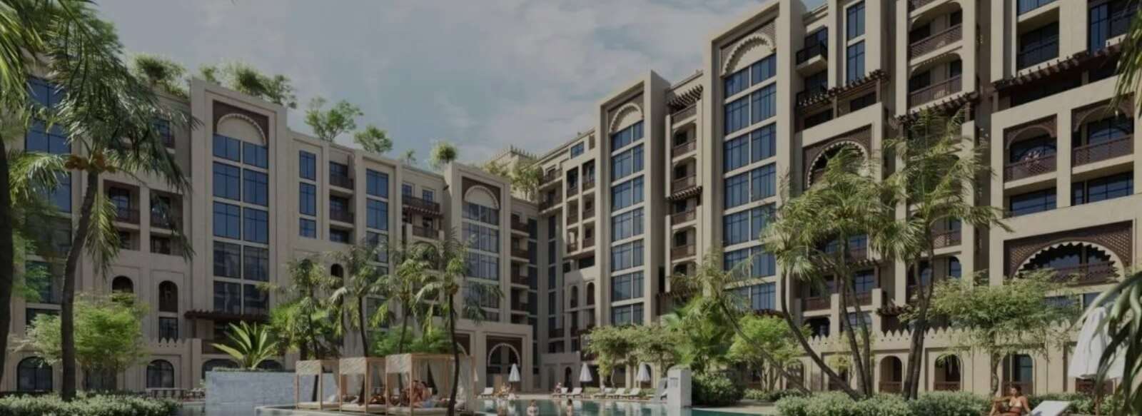 Bab Al Qasr Garden Residence 66 by Burtville Developments at Masdar City in Abu Dhabi Banner