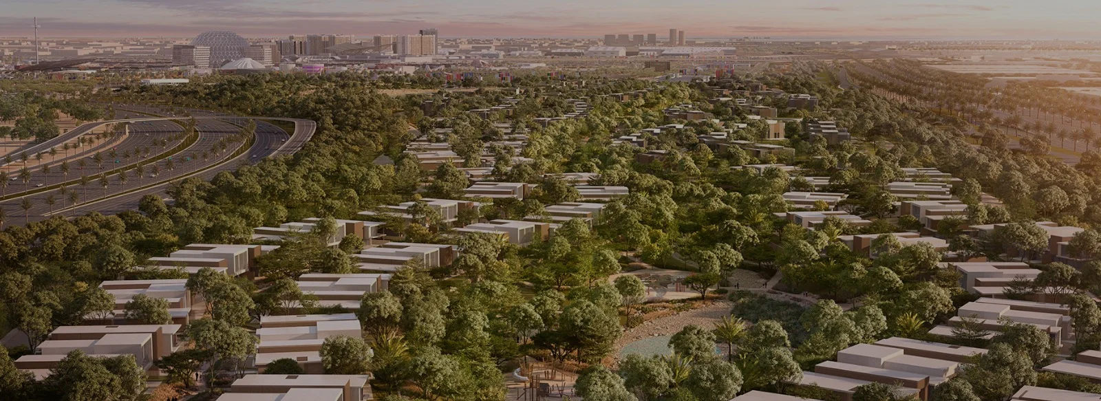 Expo Valley Views at Expo City Dubai by Expo City Banner