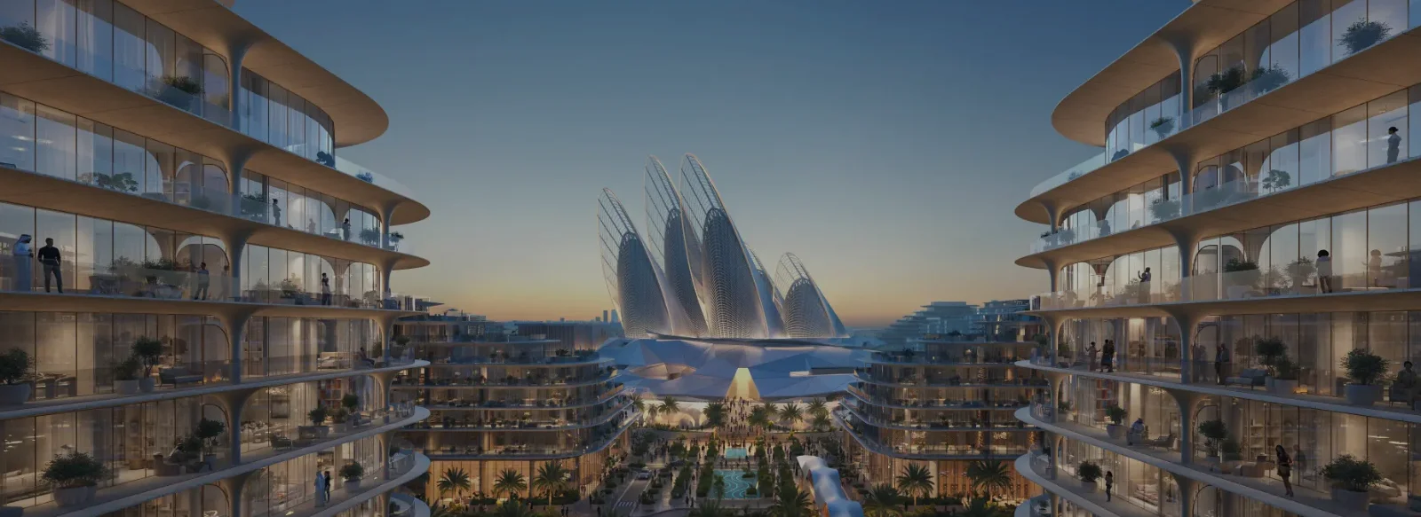 The Row Saadiyat by Aldarin in Abu Dhabi Banner