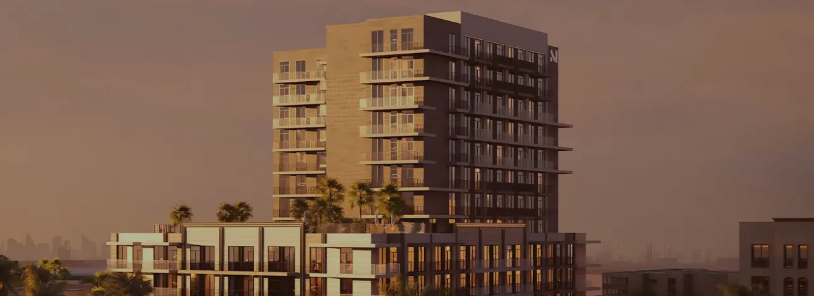 Metropoint at Downtown Jebel Ali by Forum Development Banner