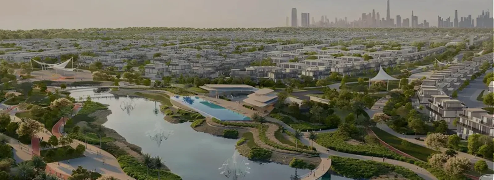 The Heights Country Club & Wellness by Emaar Properties at Dubai Investment Park Banner