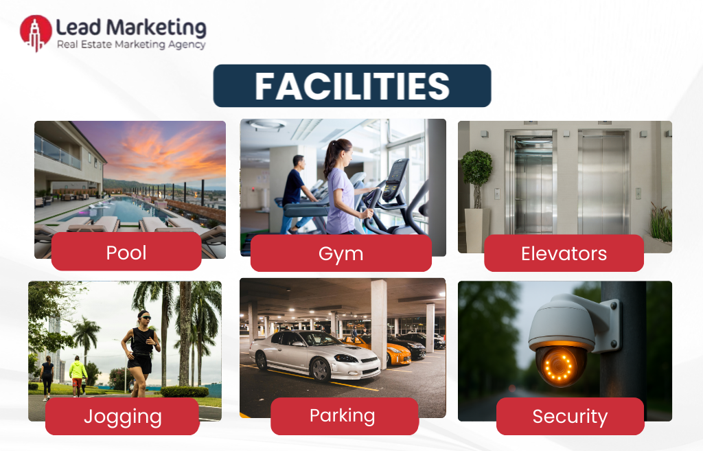 Asayel Avenue at Mirdiff Hills Facilities