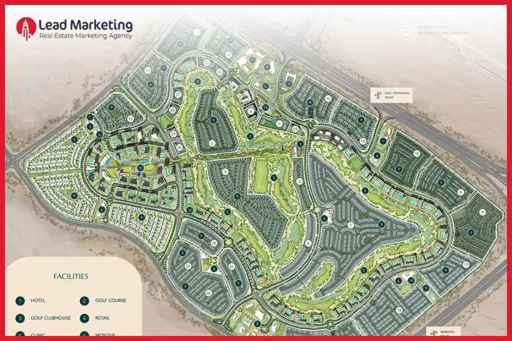 Golf Hills by Emaar Master Plan