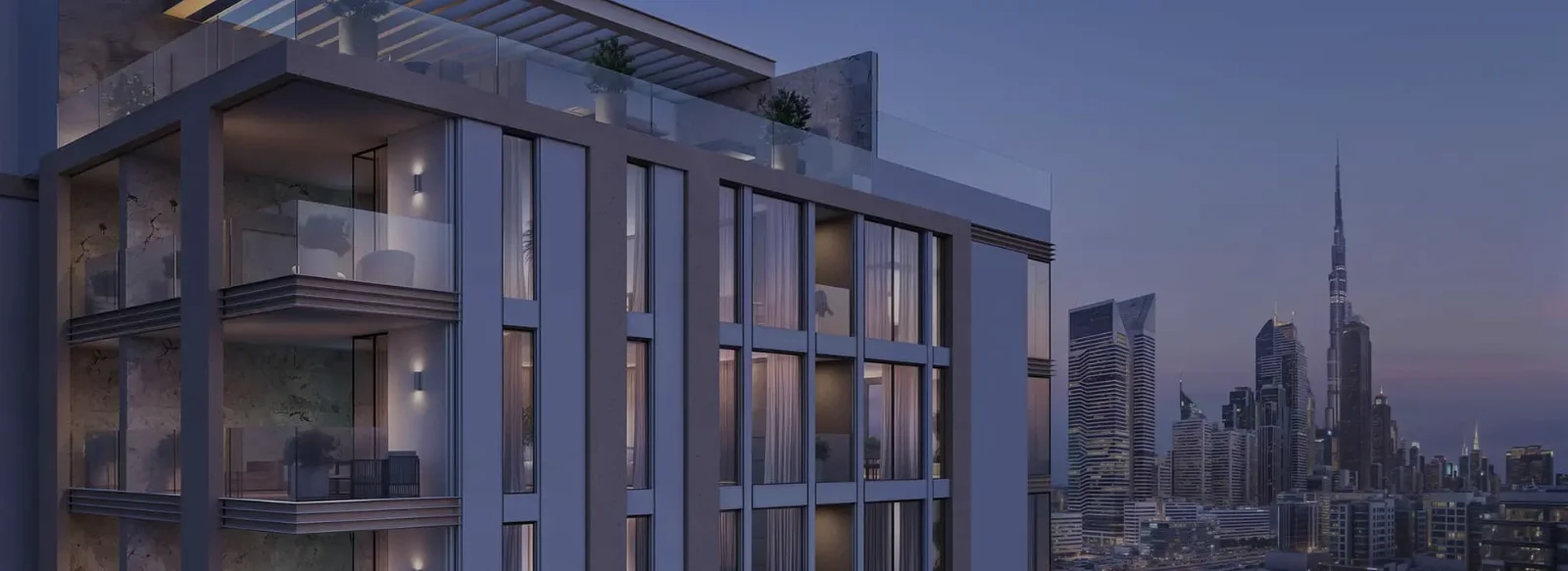 The Elysian at Jumeirah Garden City by MFOUR Development Banner