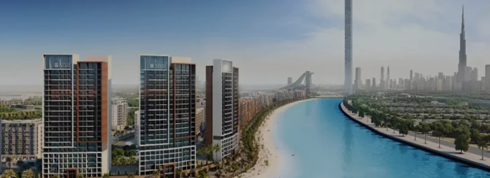 Azizi Rivera 58 by Aziz at Mohammed Bin Rashid City Banner