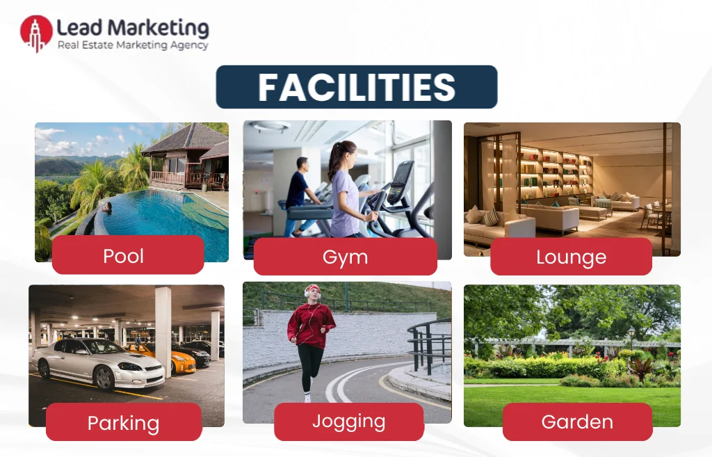 Breez by Danube Properties at Dubai Maritime City Facilities