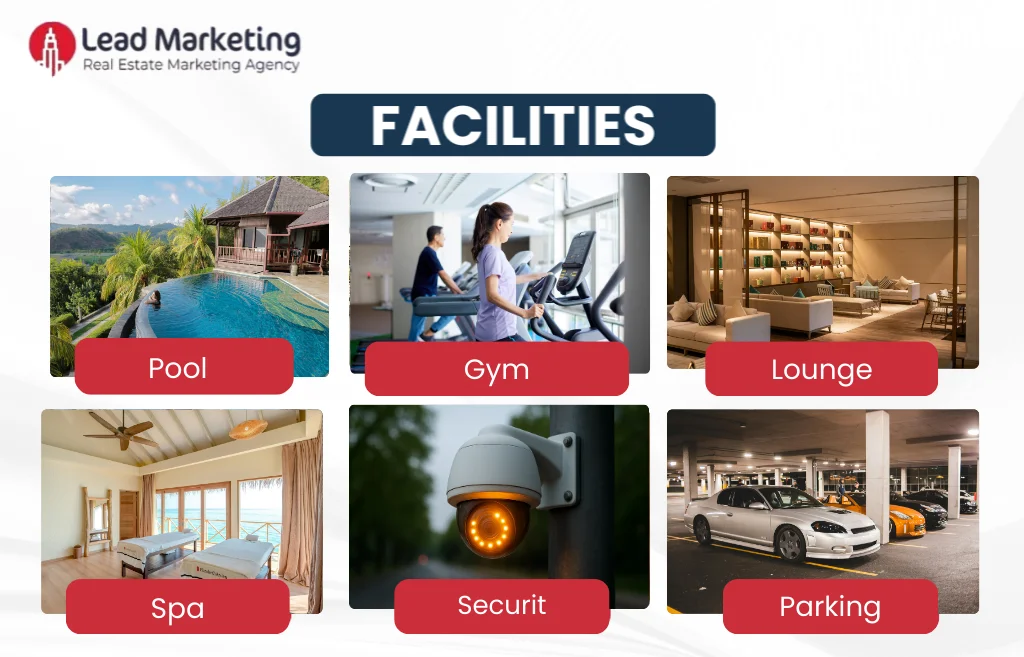 Wedyan The Canal by Al Ghurair Collection at Business Bay Facilities