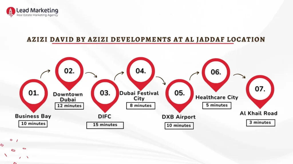Azizi David by Azizi Developments Location