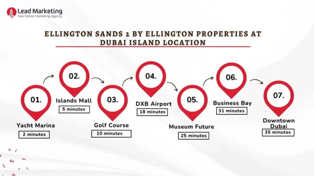 Ellington Sands 2 by Ellington Properties at Dubai Island Location