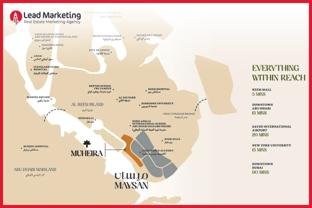 Muheira Maysan at Reem Island Master Plan