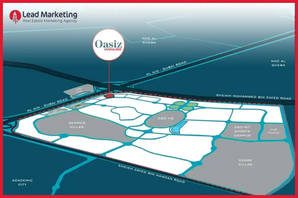 Oasiz By Danube Master Plan