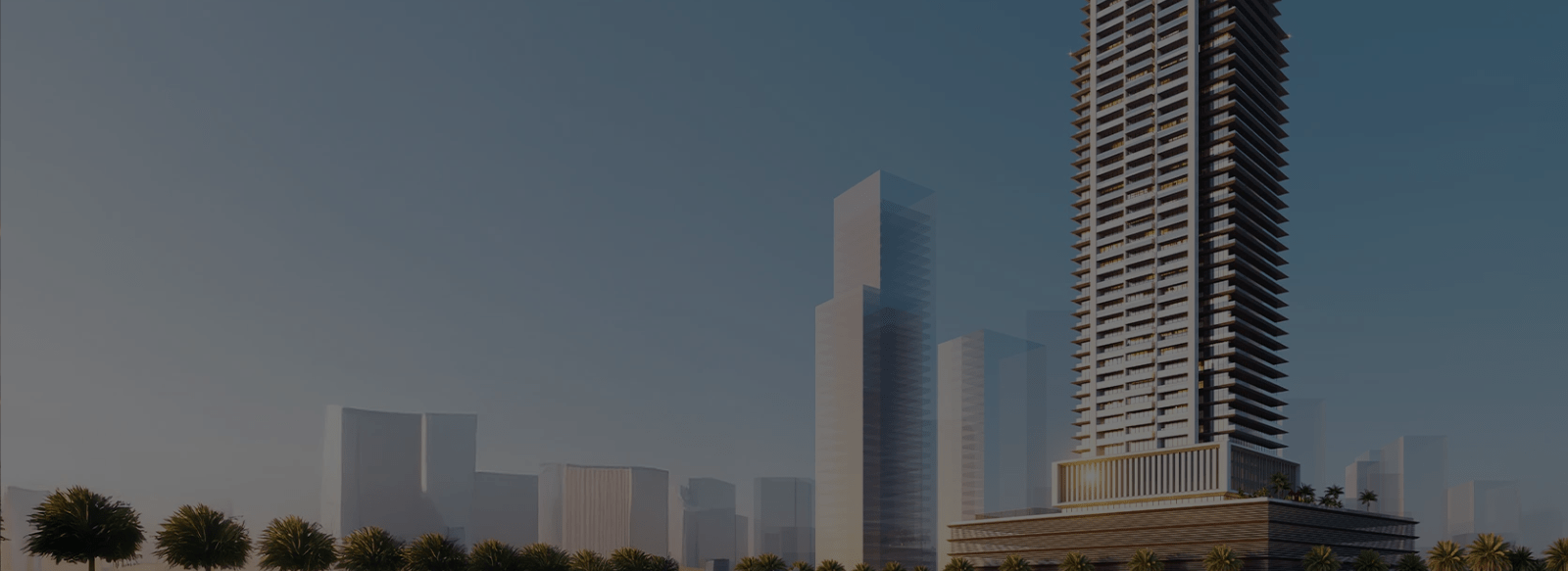 Amaris Tower at Jumeirah Village Circle by DV8 Developers Banner
