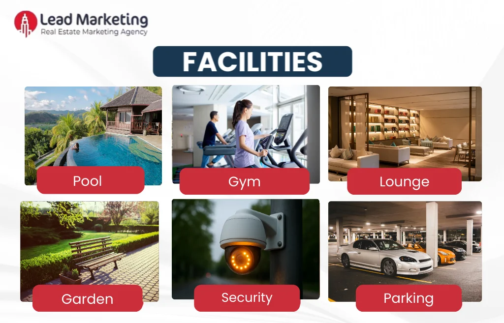 Sharjah Garden City Phase 4 by Shoumous Properties Facilities