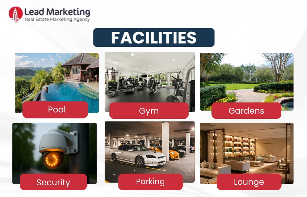 One Residences at Al Reem Island facilities