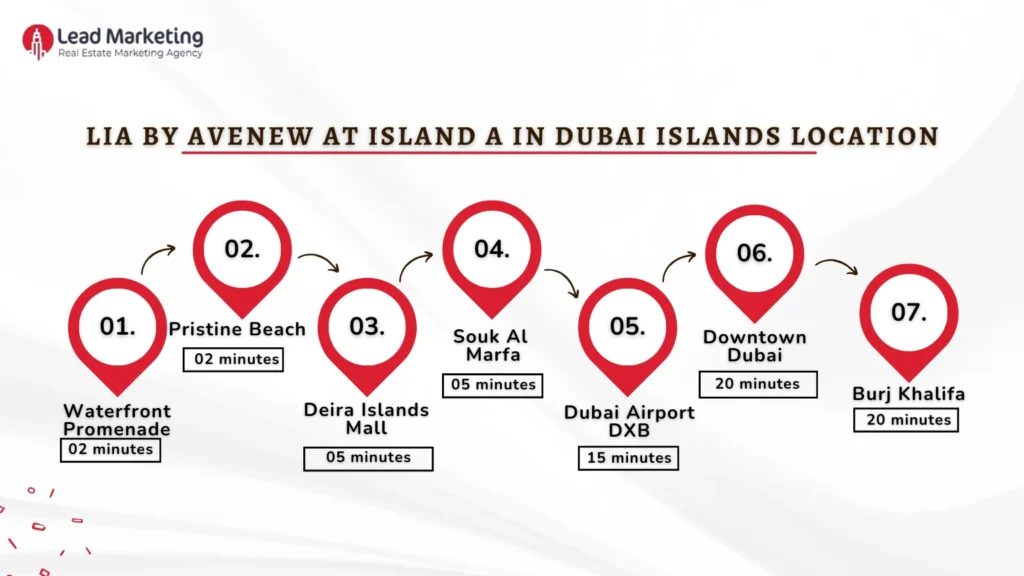 LIA at Dubai Islands location