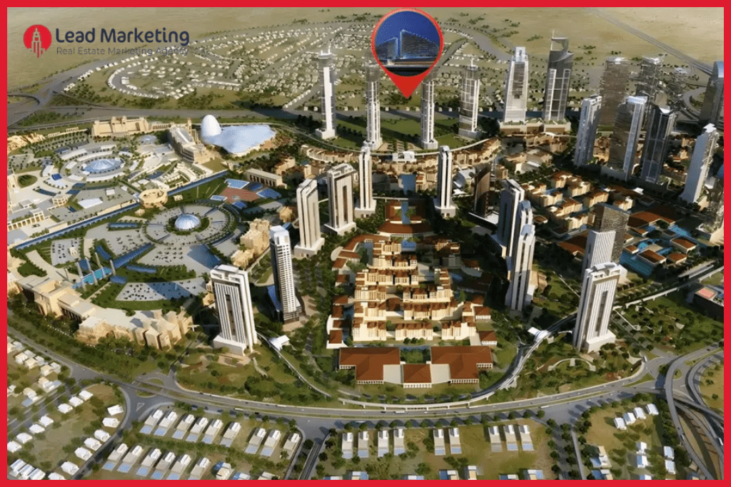 Binghatti Skyflame by Binghatti Master plan image