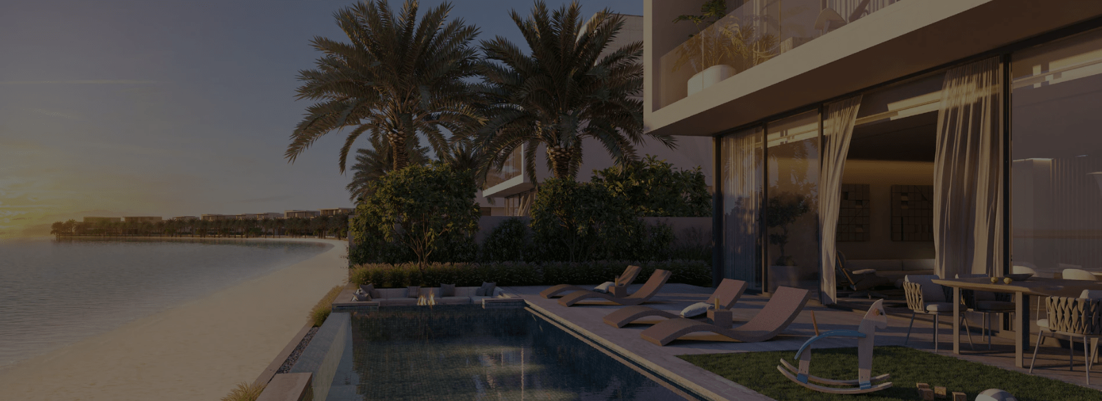 Villa Blue Horizon at Palm Jebel Ali by Nakheel Properties Banner